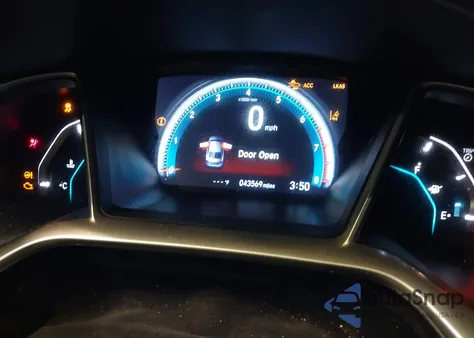 2019 Honda Civic Ex-L из США, поврежденный, VIN 19XFC1F74KE211496